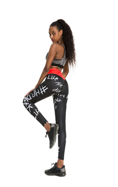 Energy Gym Tight Printed Leggings