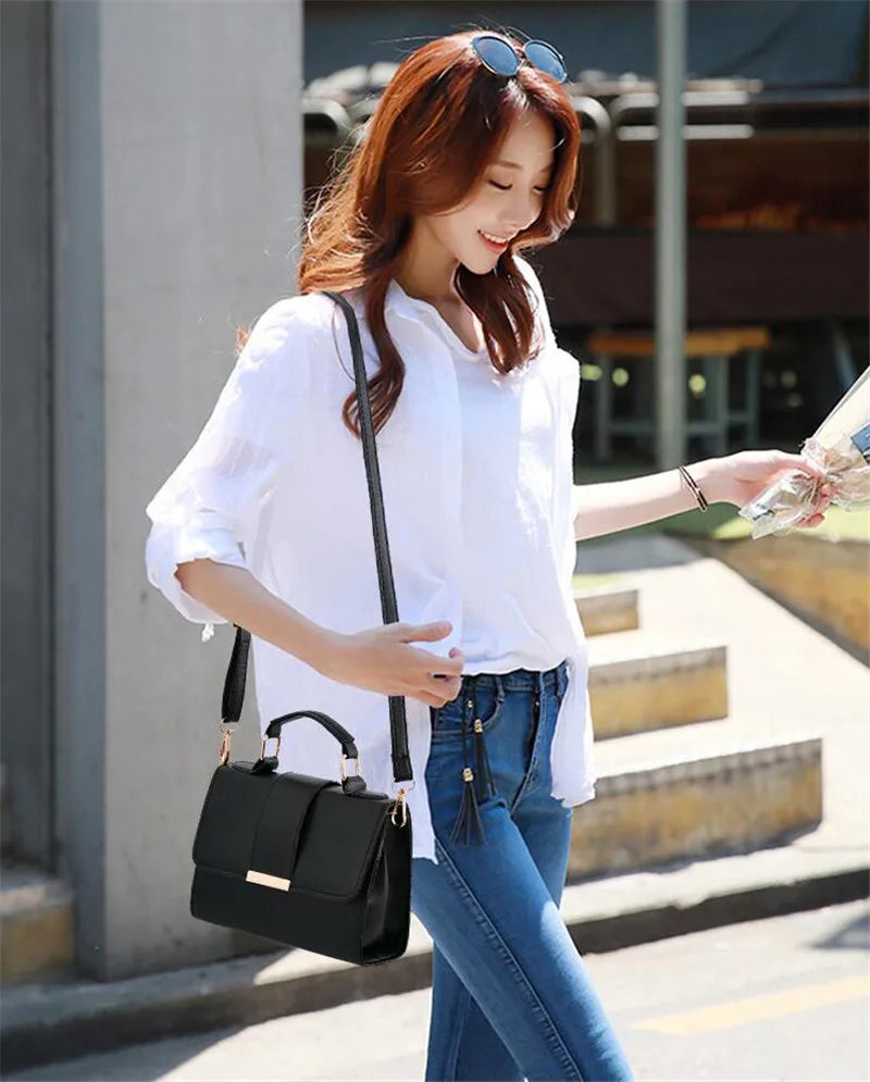 Flap Sling Shoulder Bag for Women