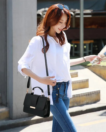 Flap Sling Shoulder Bag for Women