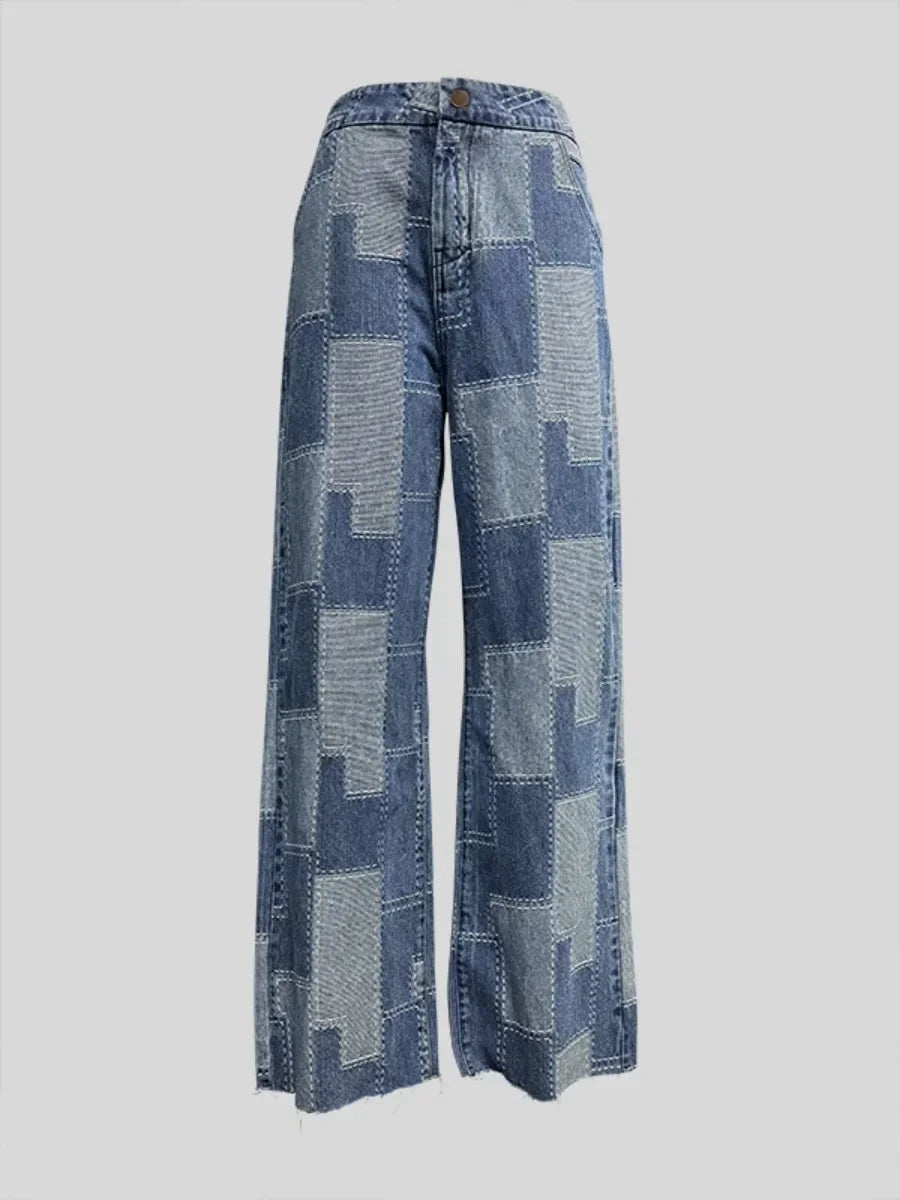 Wide Leg Loose Jeans Pant