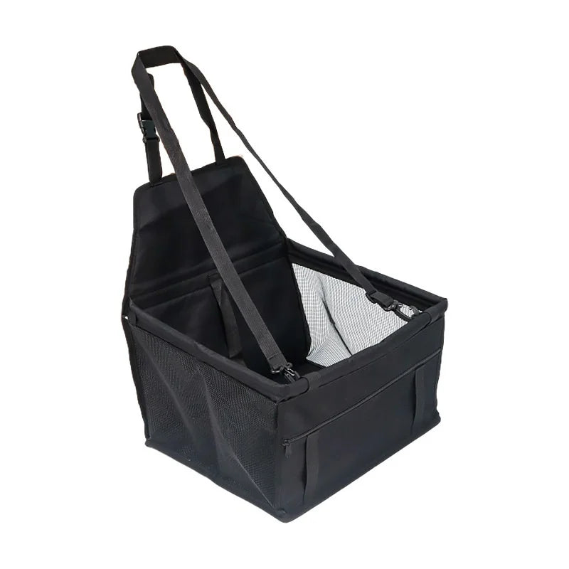 Foldable Pet Car Safety Basket Bag