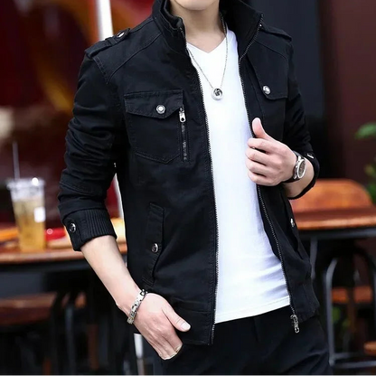 Cargo British style Warm Windproof Jacket