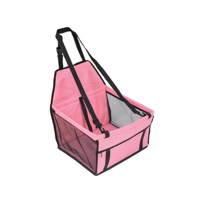 Foldable Pet Car Safety Basket Bag