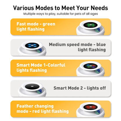 Automatic Feather Fun Ball Toy Set