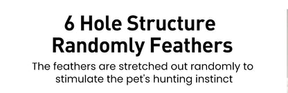 Automatic Feather Fun Ball Toy Set