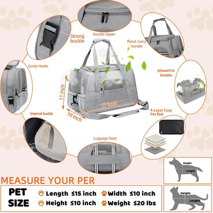 Traveling Pet Carrier Bag