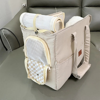 Portable Pet Carrying Shoulder Handbag