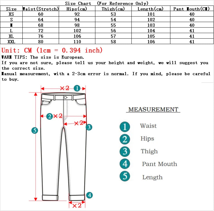 Woman Vintage High Waist Jeans Pant