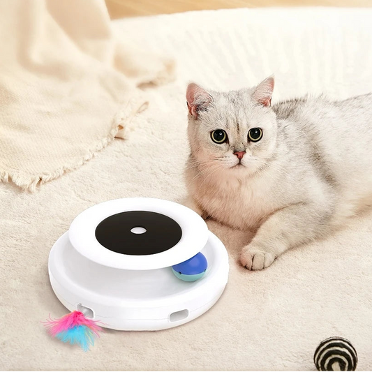 Automatic Feather Fun Ball Toy Set