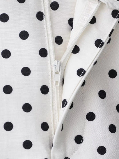 Fashion Polka Dot Shorts Set For Women