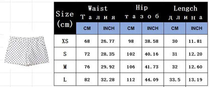 Fashion Polka Dot Shorts Set For Women