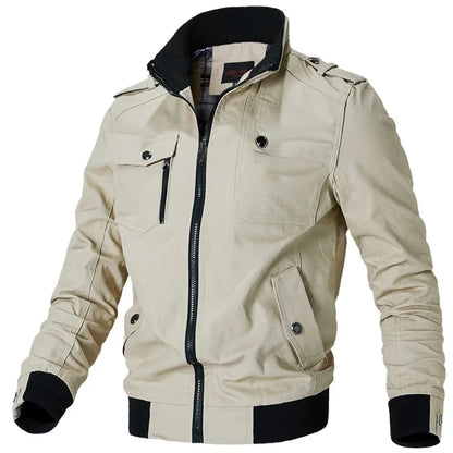 Cargo British style Warm Windproof Jacket