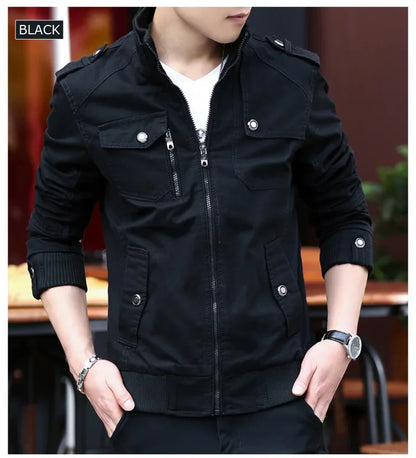 Cargo British style Warm Windproof Jacket