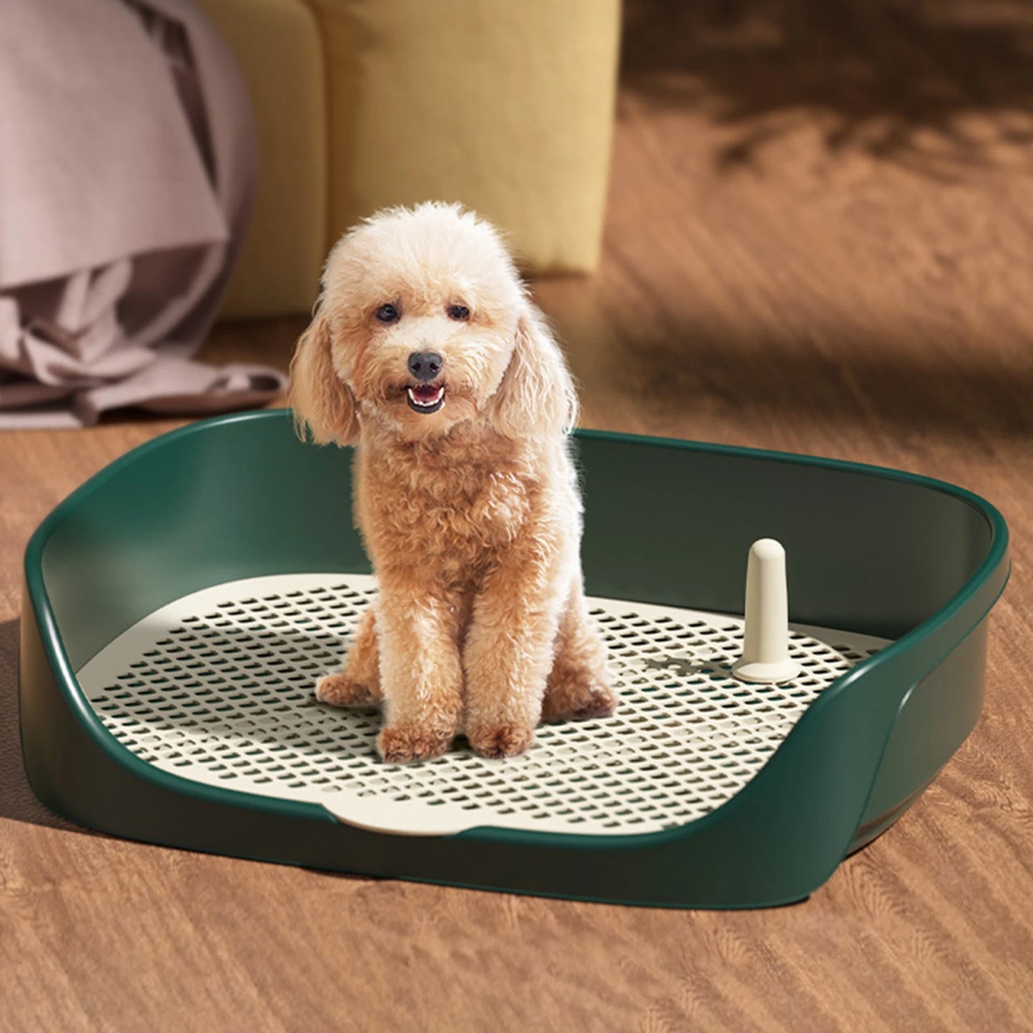 Portable Dog Potty Pan Trainer Litter Box