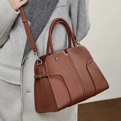 Genuine Leather Tote Handbags For Women