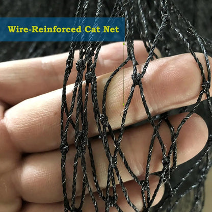 Steel Wire Reinforced Cat Anti-Fall Net