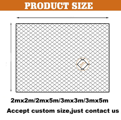 Steel Wire Reinforced Cat Anti-Fall Net