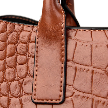 Soft Leather Shoulder Crossbody Bag for Women