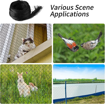 Steel Wire Reinforced Cat Anti-Fall Net