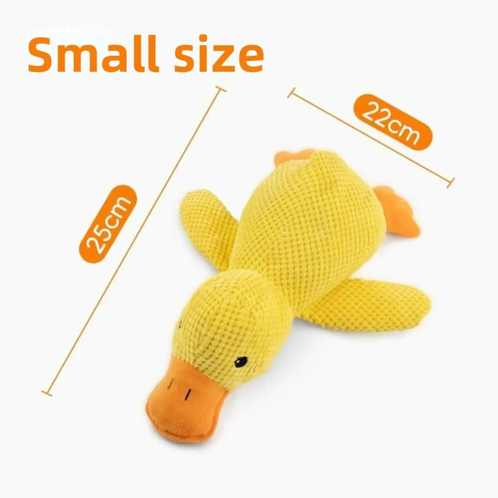 Dogs Duck Squeaky Plush Toy