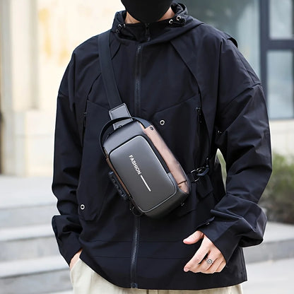 Men's Sporty Chest Bag
