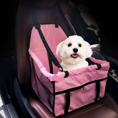 Foldable Pet Car Safety Basket Bag