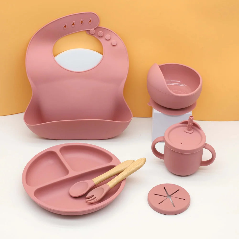 Baby Silicone Tableware Set