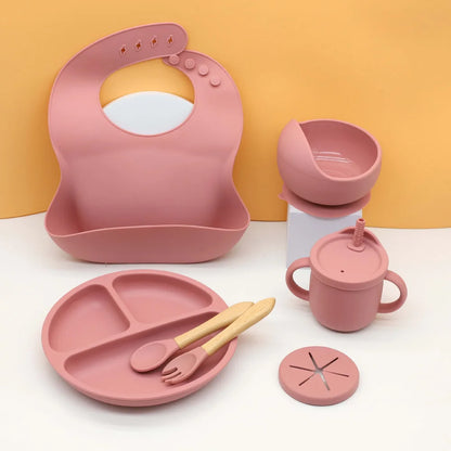 Baby Silicone Tableware Set