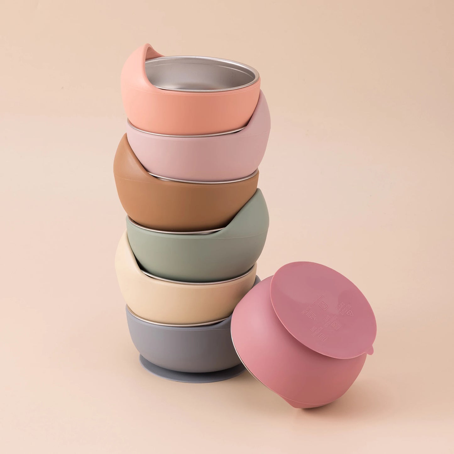 Stainless Steel Dishes Plate Baby Feeding Set