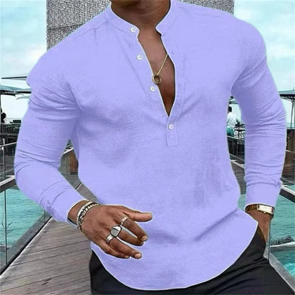 Men's Casual Long Sleeve Shirt