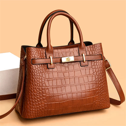 Soft Leather Shoulder Crossbody Bag for Women
