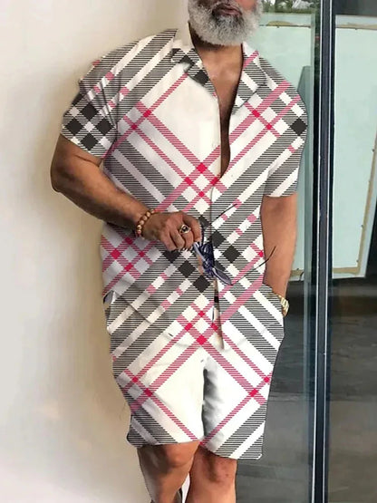 Luxury Men's Summer Shirt Set