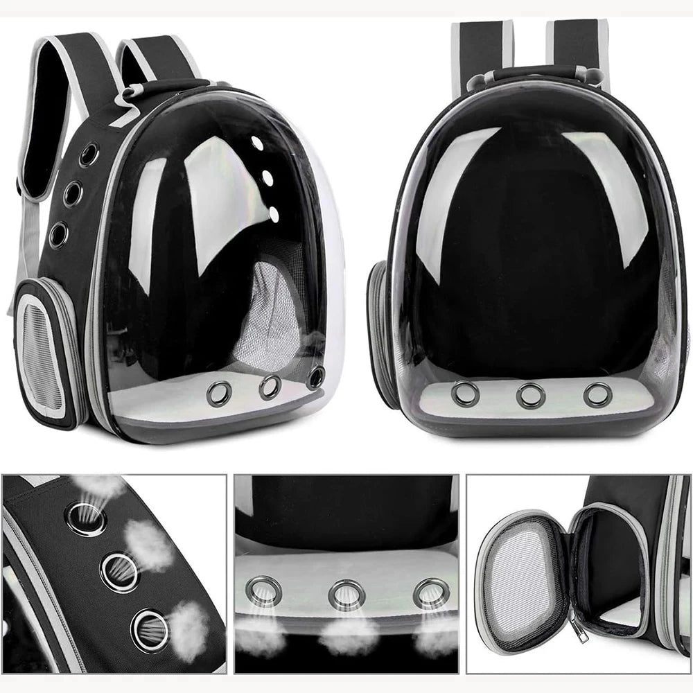 Transparent Bubble Design Pet Carrier Backpack