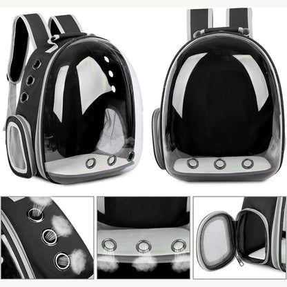 Transparent Bubble Design Pet Carrier Backpack