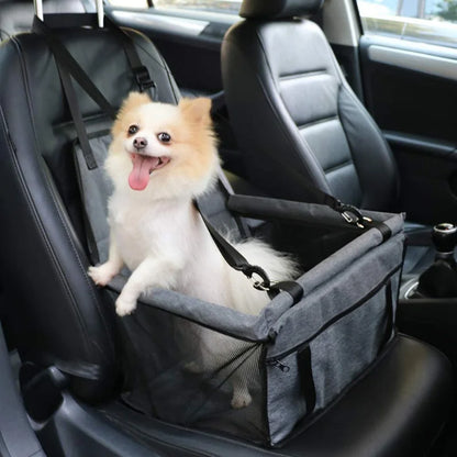 Foldable Pet Car Safety Basket Bag