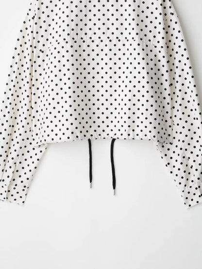 Fashion Polka Dot Shorts Set For Women