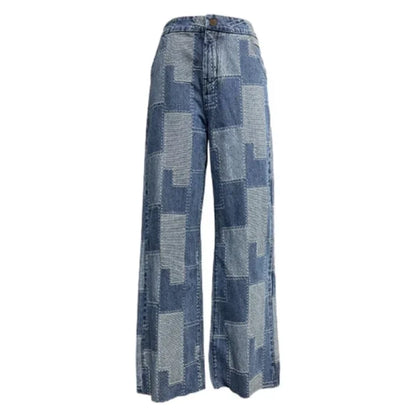 Wide Leg Loose Jeans Pant