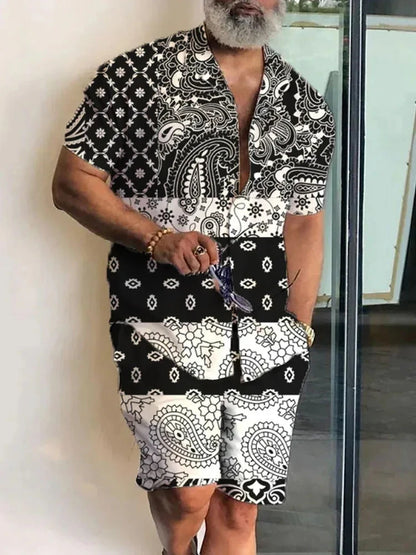 Luxury Men's Summer Shirt Set