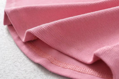 Turtleneck Sleeveless Pullovers T-Shirt