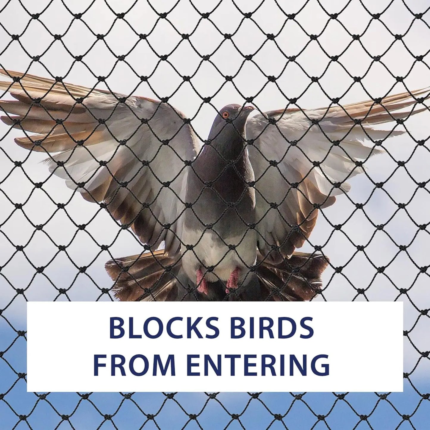 Steel Wire Reinforced Cat Anti-Fall Net