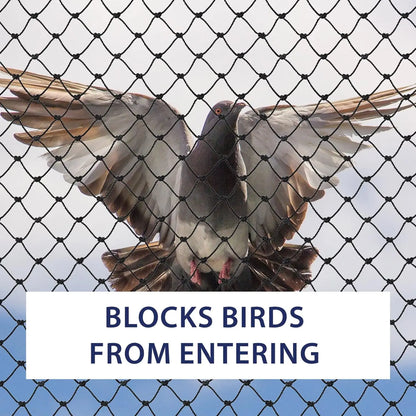 Steel Wire Reinforced Cat Anti-Fall Net