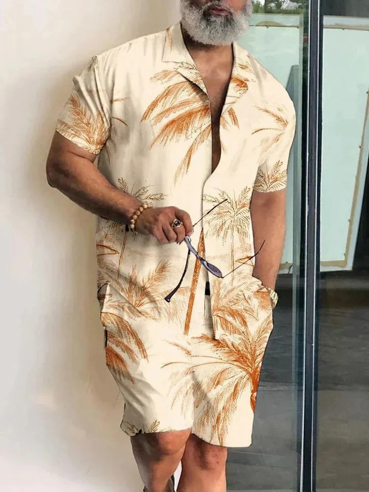 Luxury Men's Summer Shirt Set