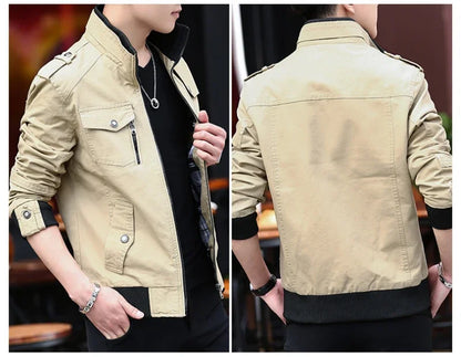 Cargo British style Warm Windproof Jacket