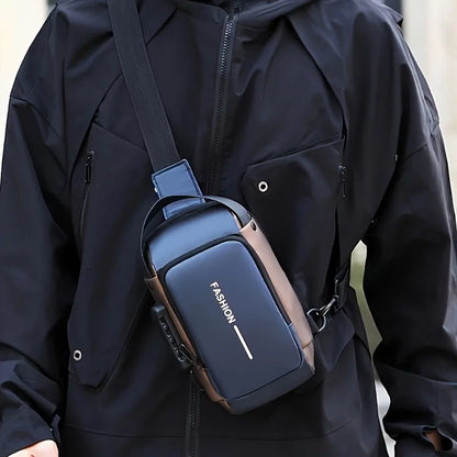 Men's Sporty Chest Bag