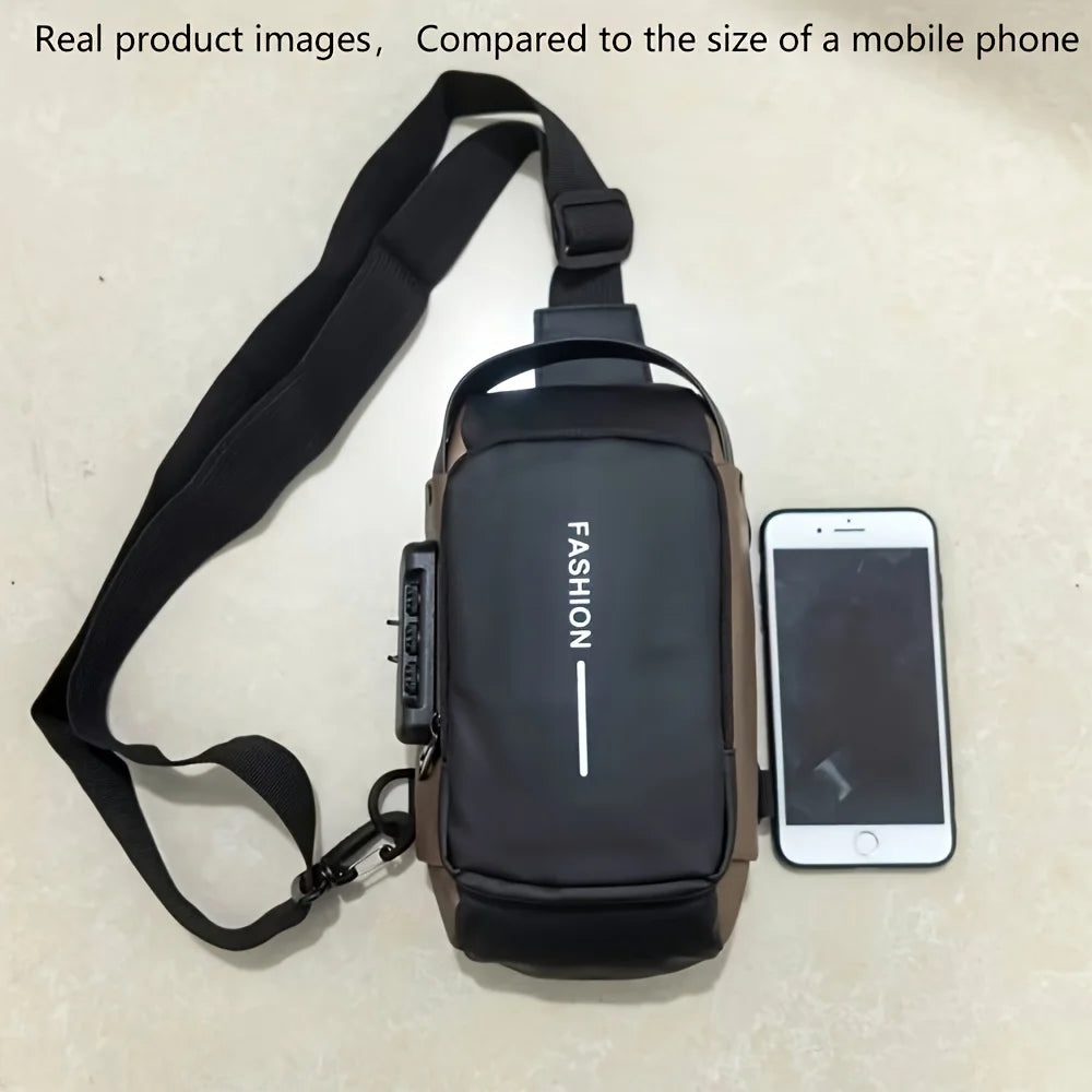 Men's Sporty Chest Bag