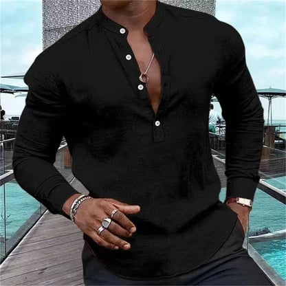 Men's Casual Long Sleeve Shirt