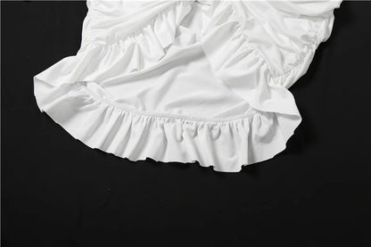 V-Neck Weird Puss Chic Knot Dress