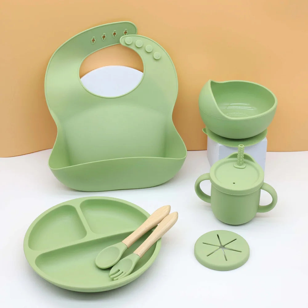 Baby Silicone Tableware Set