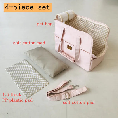 Portable Pet Carrying Shoulder Handbag