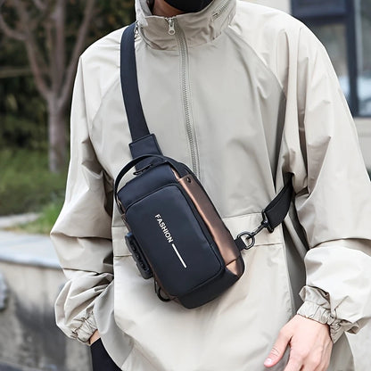 Men's Sporty Chest Bag